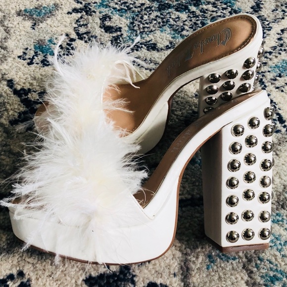 charla tedrick Shoes - New Charla Tedrick Studded Heels